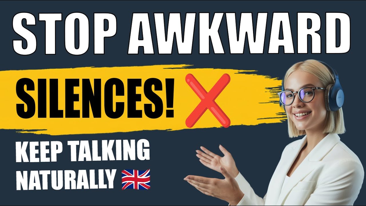 STOP AWKWARD SILENCES! ❌ Master Natural Conversation Flow (Shadowing Practice)