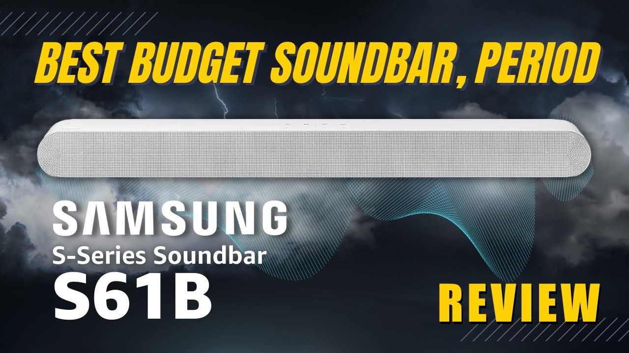 Гораздо лучше, чем динамики телевизора — беспроводная звуковая панель SAMSUNG HW-S61B «все в одно...