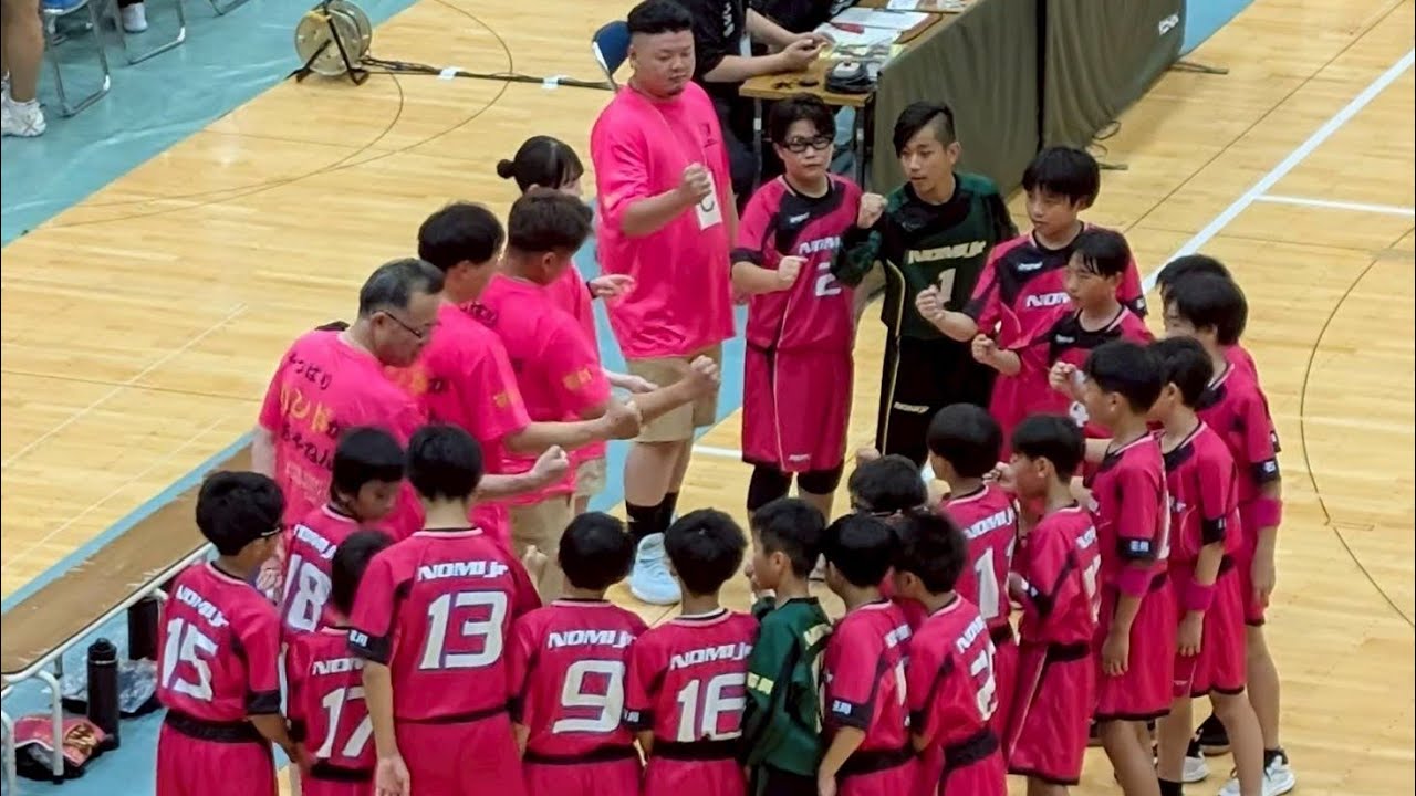 第38回全国小学生ハンドボール大会　2025年7月31日　１回戦「前半」　能美jr vs 川島RISE
