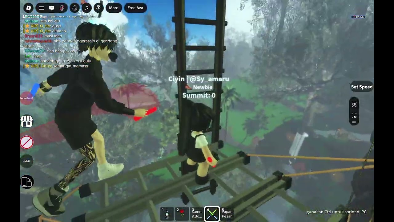 EKSPEDISI MOENGIL - GUNUNG TIRAVENA #roblox #robloxgunung