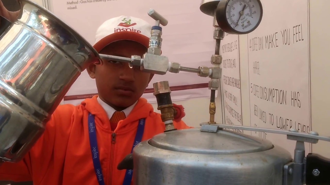 Pressure cooker based coffee machine