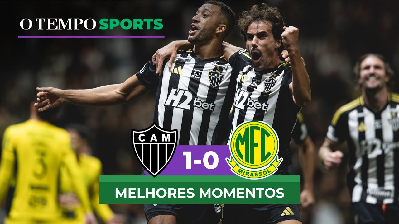 ATLÉTICO 1X0 MIRASSOL - Veja os MELHORES MOMENTOS da partida