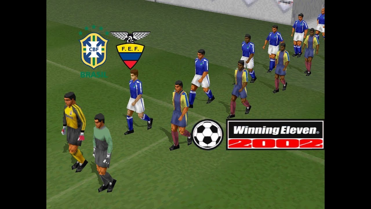 Winning Eleven 2002 - Brasil vs Ecuador - American Cup - Quarter Final