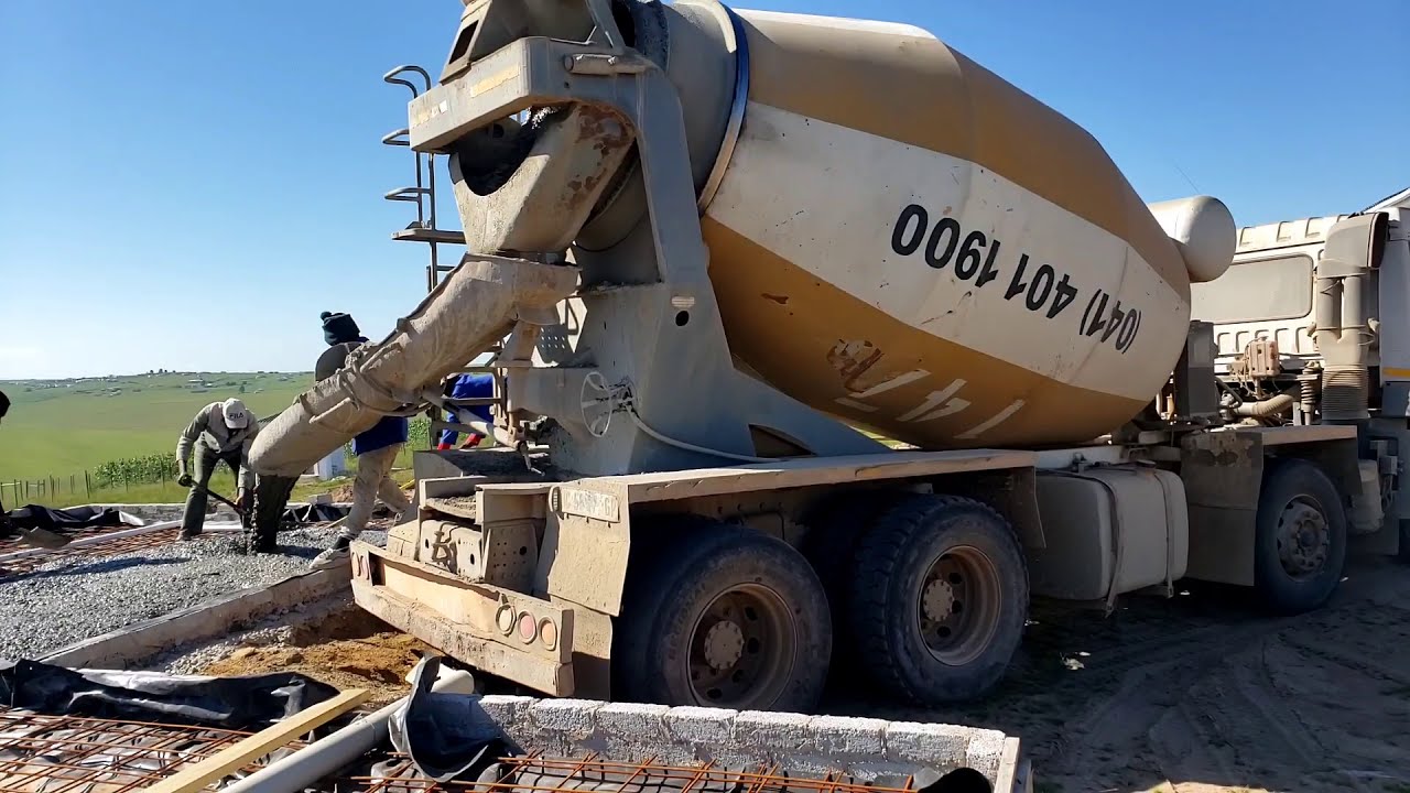 Our Homestead Foundation is finally In Building Modern Farm House Rural South Africa