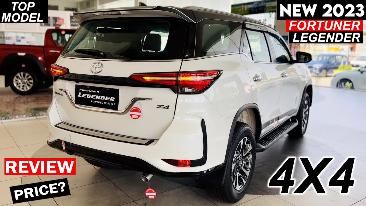 NEW TOYOTA FORTUNER LEGENDER 4X4 | LEGENDER SIGMA 4 | TOP MODEL OF FORTUNER | NEW FORTUNER 2023