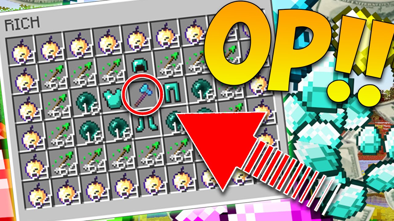 OVERPOWERED GOD MODE [ON]! | Minecraft: Money Wars 1.9 SOLO #13