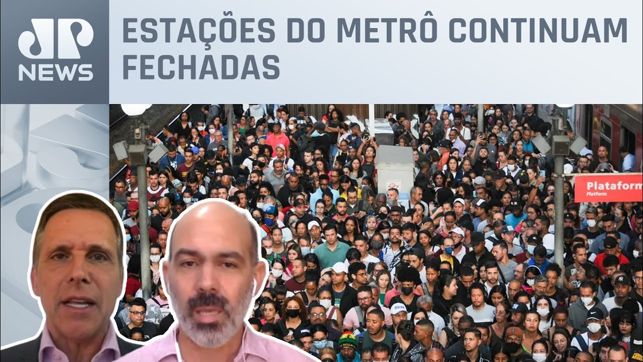 Capez e Schelp analisam greve dos metrovi&aacute;rios de SP