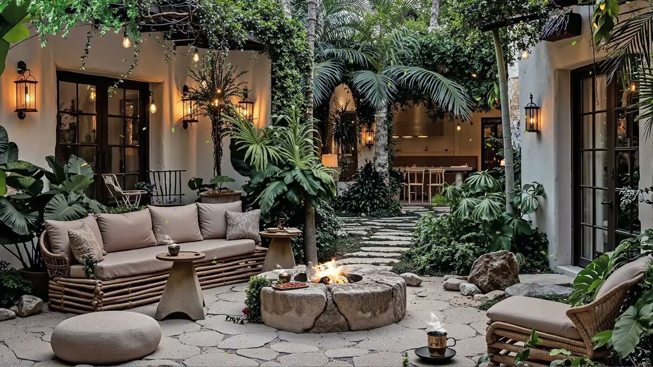Urban Jazz Garden 🌃 Smooth Jazz Music for Night City Caf&eacute; Vibes, Chill Focus & Quiet Streets