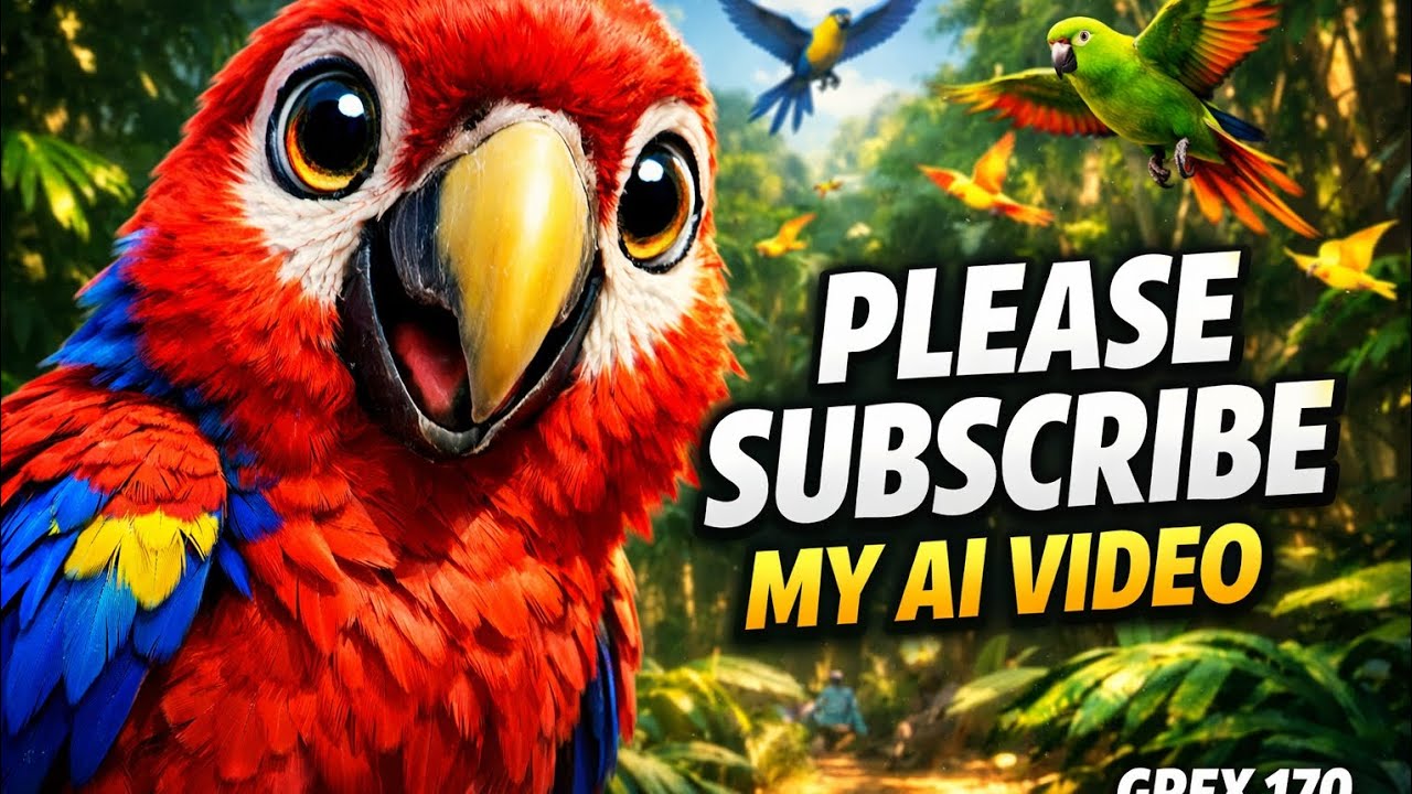 रंगीन पक्षियों की खूबसूरत दुनिया 🦜 | Colorful Birds AI Video | Nature Story