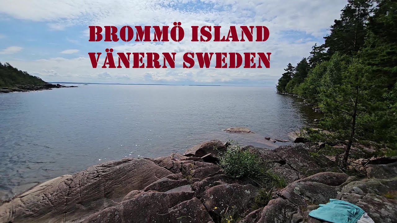 We Persevere Through Heavy Rainfall! Backpacking Brommö Island, Sweden 4K VIDEO