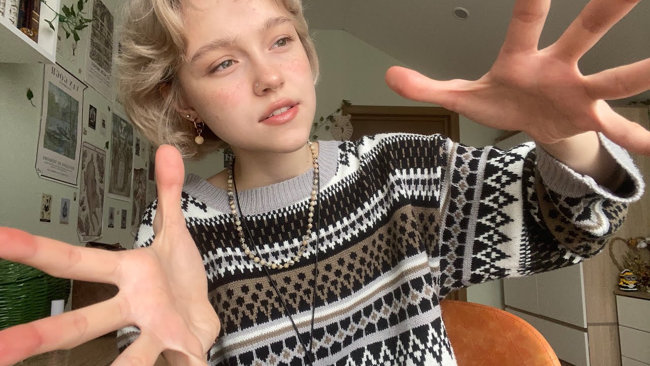 asmr ~ negative energy plucking ~
