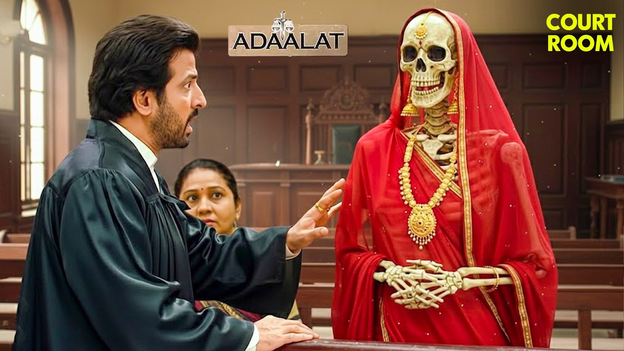 लाल साड़ी का रहस्य – कंकाल महिला ने मचाया हड़कंप! 😨⚡| Adalat 2026 | Courtroom Drama #horror #bhoot