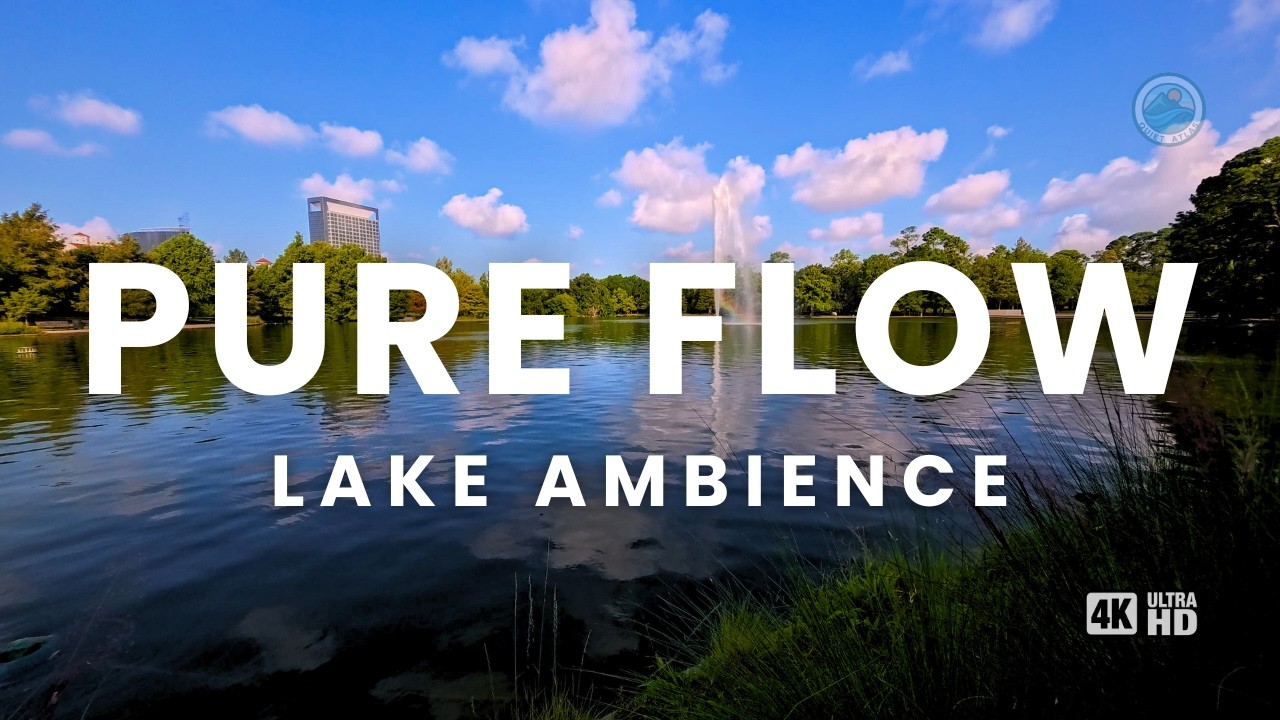 2.5 Hours of Tranquil Hermann Park | Nature Ambience & Water Sounds [4K]