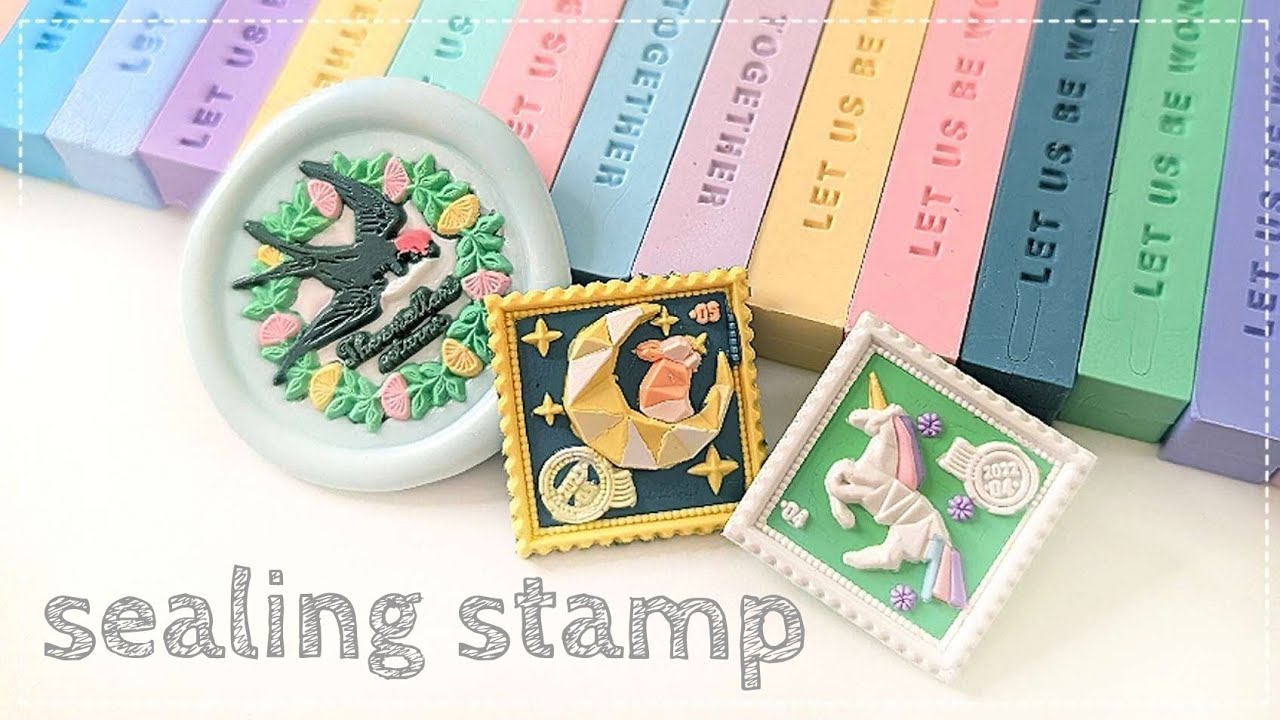 【シーリングスタンプ】何個でも欲しくなるワックス #シーリングスタンプ #sealingstamp  #waxseal #シーリングワックス #sealingwax #封蝋 #火漆印章
