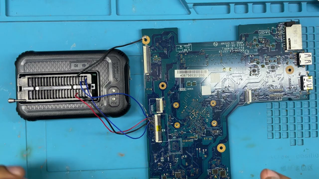 Gravando Super IO KB9022 com a T48 (Tl866-3G) #eprom #svod #laptop #laptoprepair #firmware