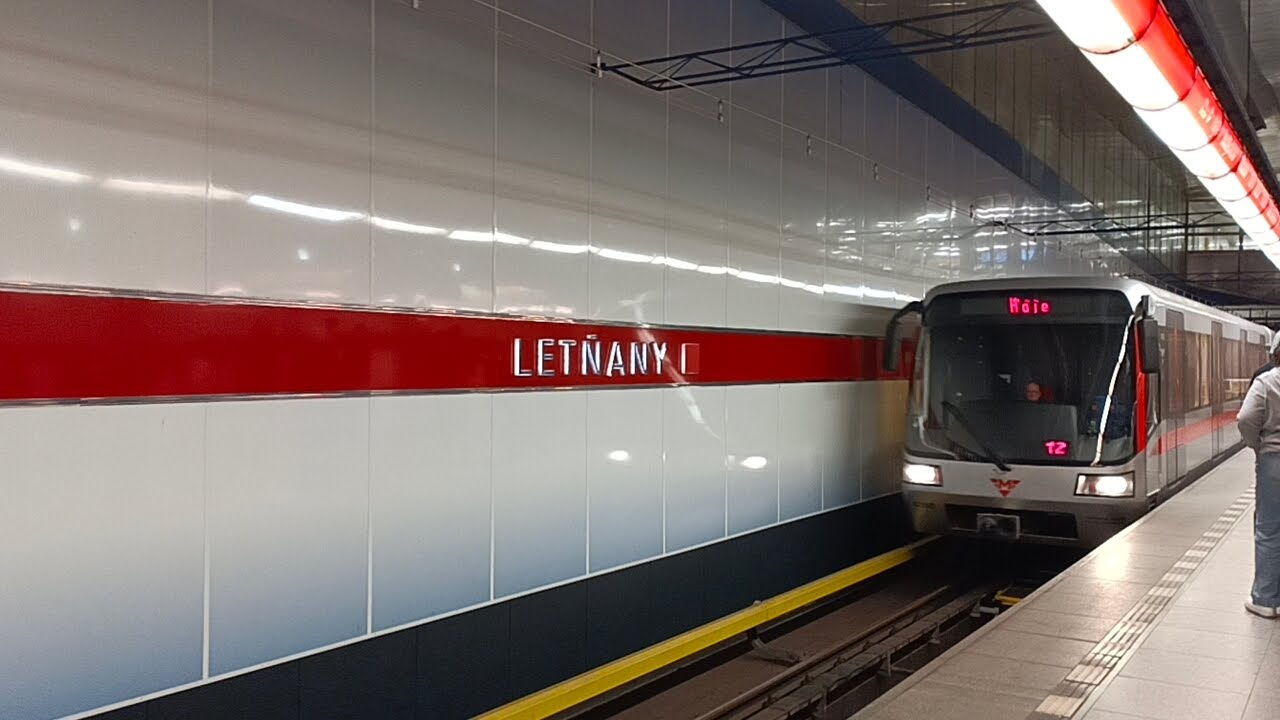 Jízda M1 Letňany -Budějovická (průjezd stanicí Pankrác)