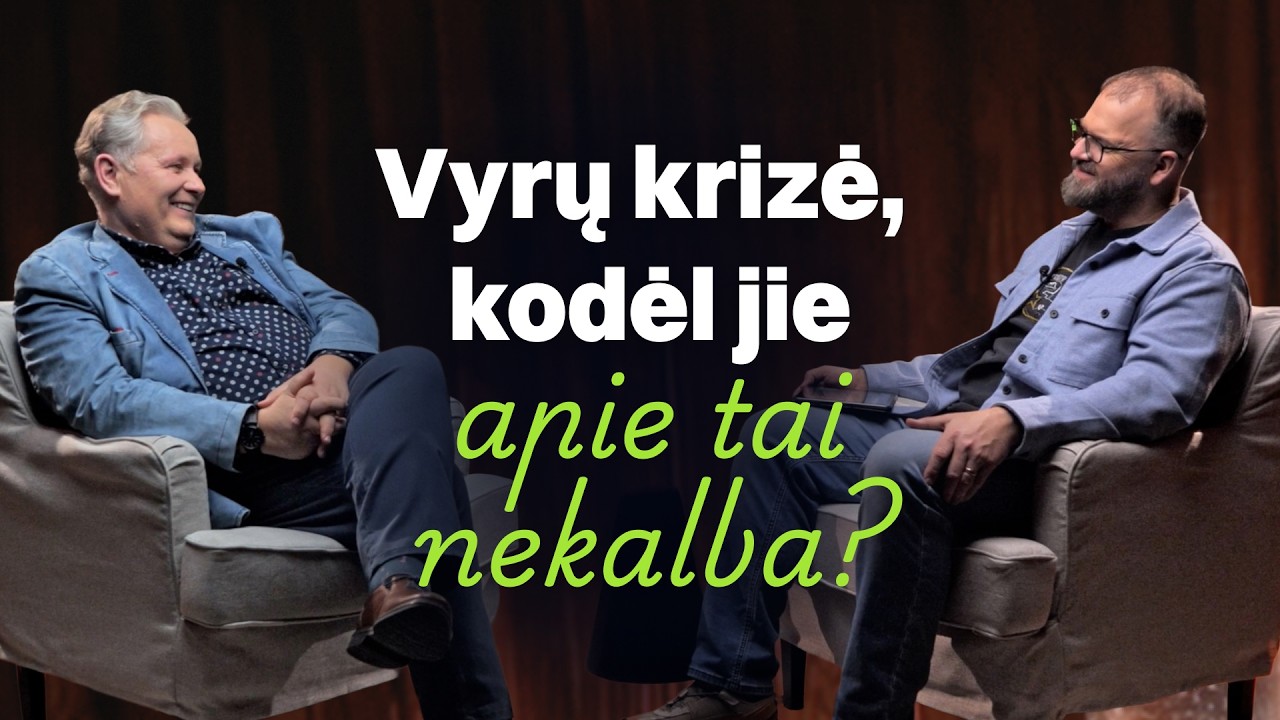 (Krizė) apie kurią vyrai i&scaron; tikrųjų nekalba? | GoTherapy podcast #10 Lionius Demjenovas