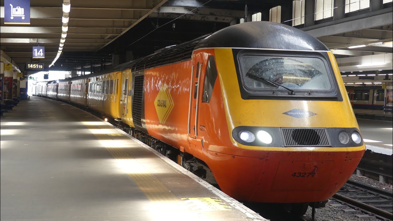 Colas Rail HST&rsquo;s Operating a Network Rail NMT Through The WCML London Euston And back | 24/05/2023