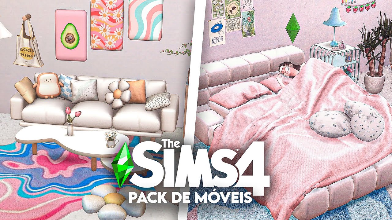 SUPER PACK DE MÓVEIS E DECORAÇÕES THE SIMS 4 ✨​