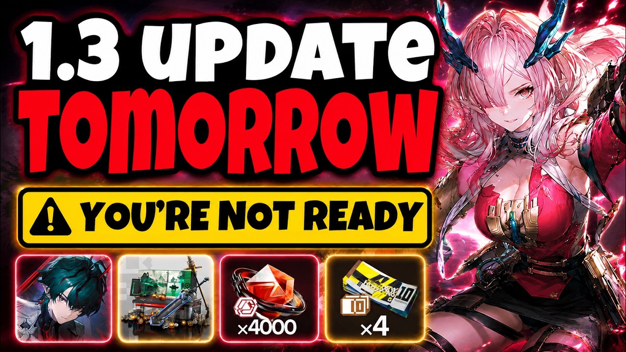 BIG 1.3 UPDATE TOMORROW! New Area, 2 Six-Stars, CC Mode & FREE Rewards! (Endfield)