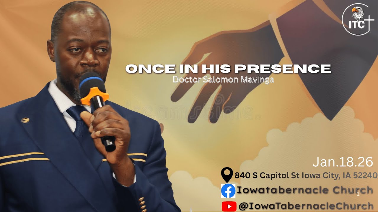 Sunday  Service at Iowa Tabernacle Church  | Jan 18 , 2026