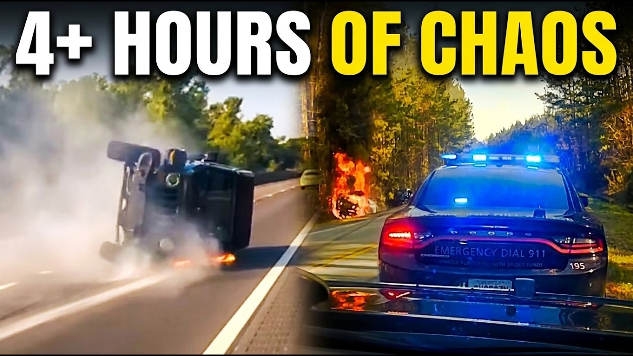 4 HOUR MEGA COMP: Brutal Police Chases That Feel Like an Action Movie