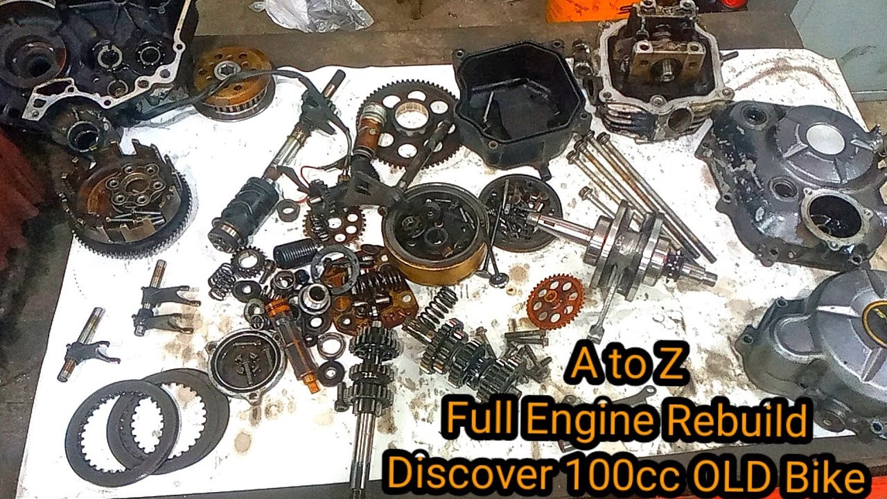 full engine rebuild 02 | bajaj discover 100cc AtoZ compete engine fitting |