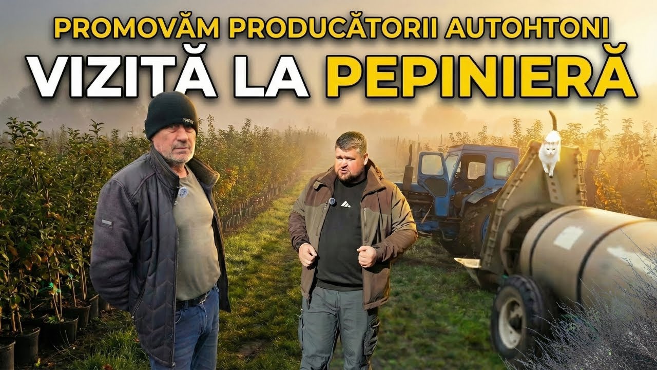 Ce creste domnul Nicolae in pepiniera lui?