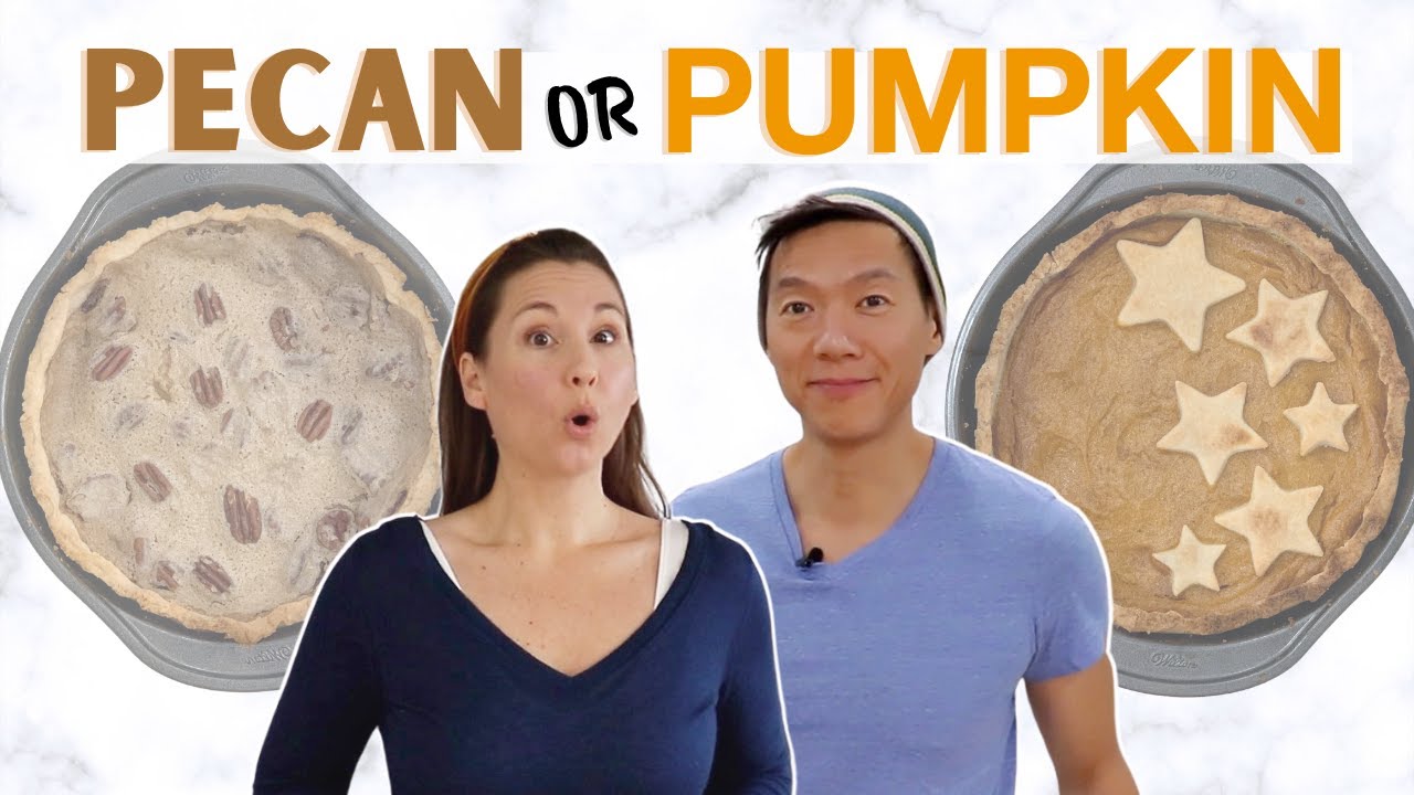 Oil-Free & VEGAN Pie!? Healthy Pumpkin & Pecan Pie Recipes + TASTE TEST!
