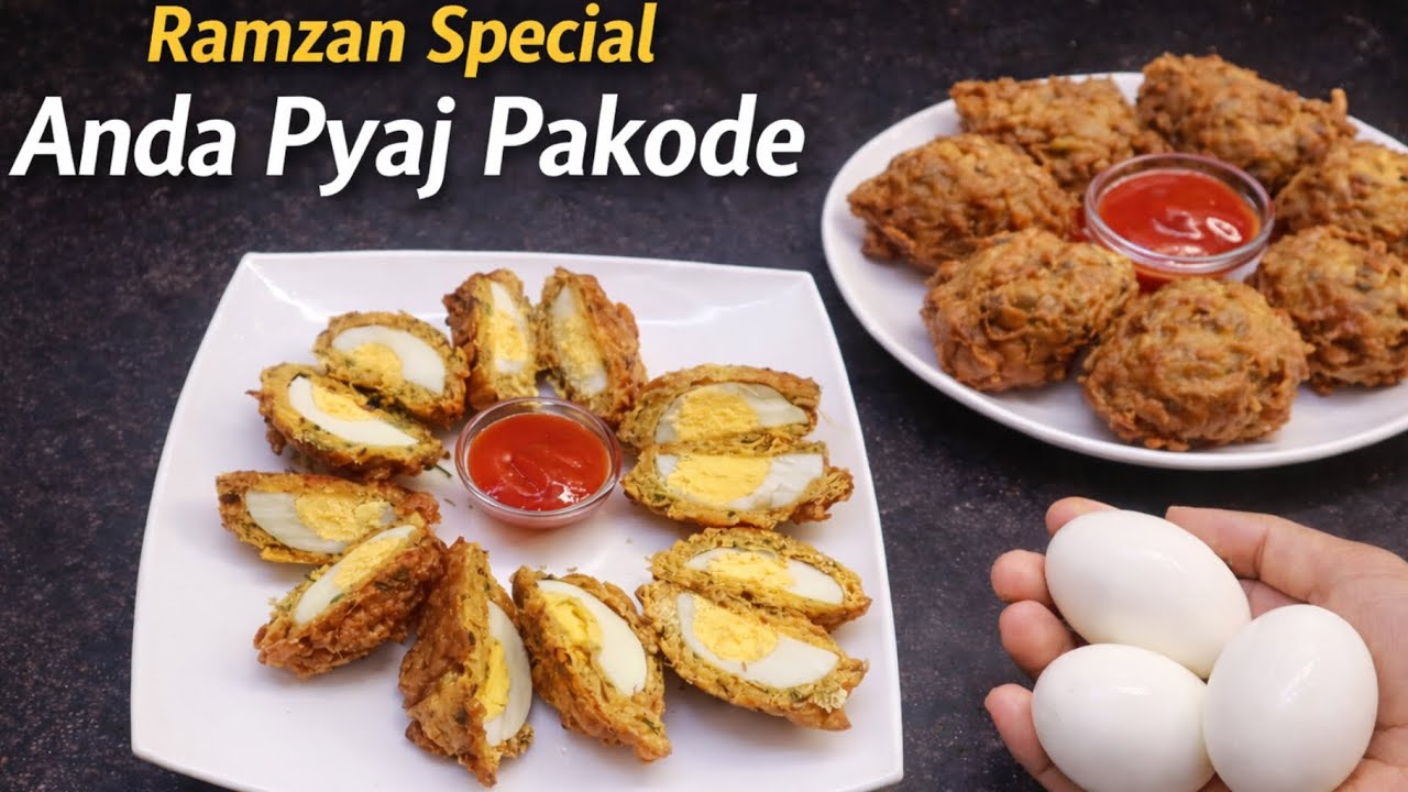 Ramzan Special Recipe 🌙✨ | अंडा प्याज के पकौड़े बाहर से कुरकुरे और अंदर से नरम इफ्तार के लिए परफेक्ट