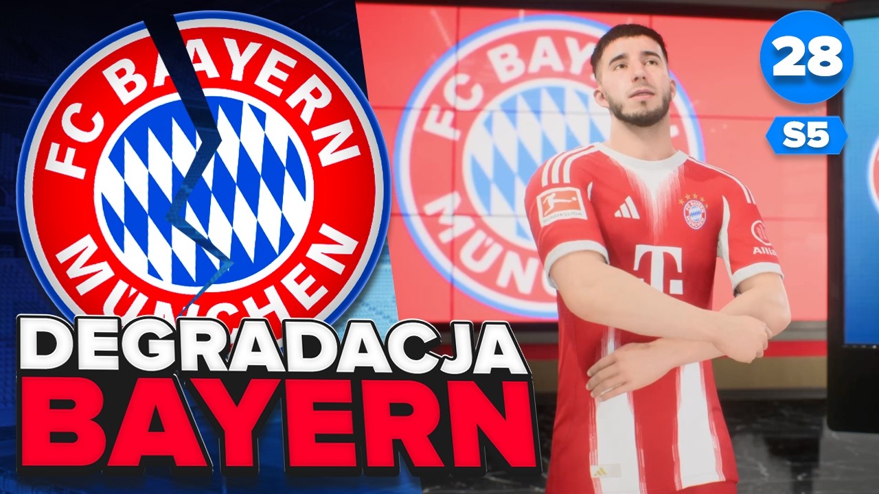 REKORD TRANSFEROWY BAYERNU! [#28/S5] DEGRADACJA BAYERN