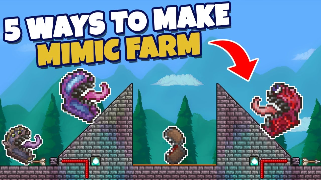 5 Ways to Farm Mimics in Terraria