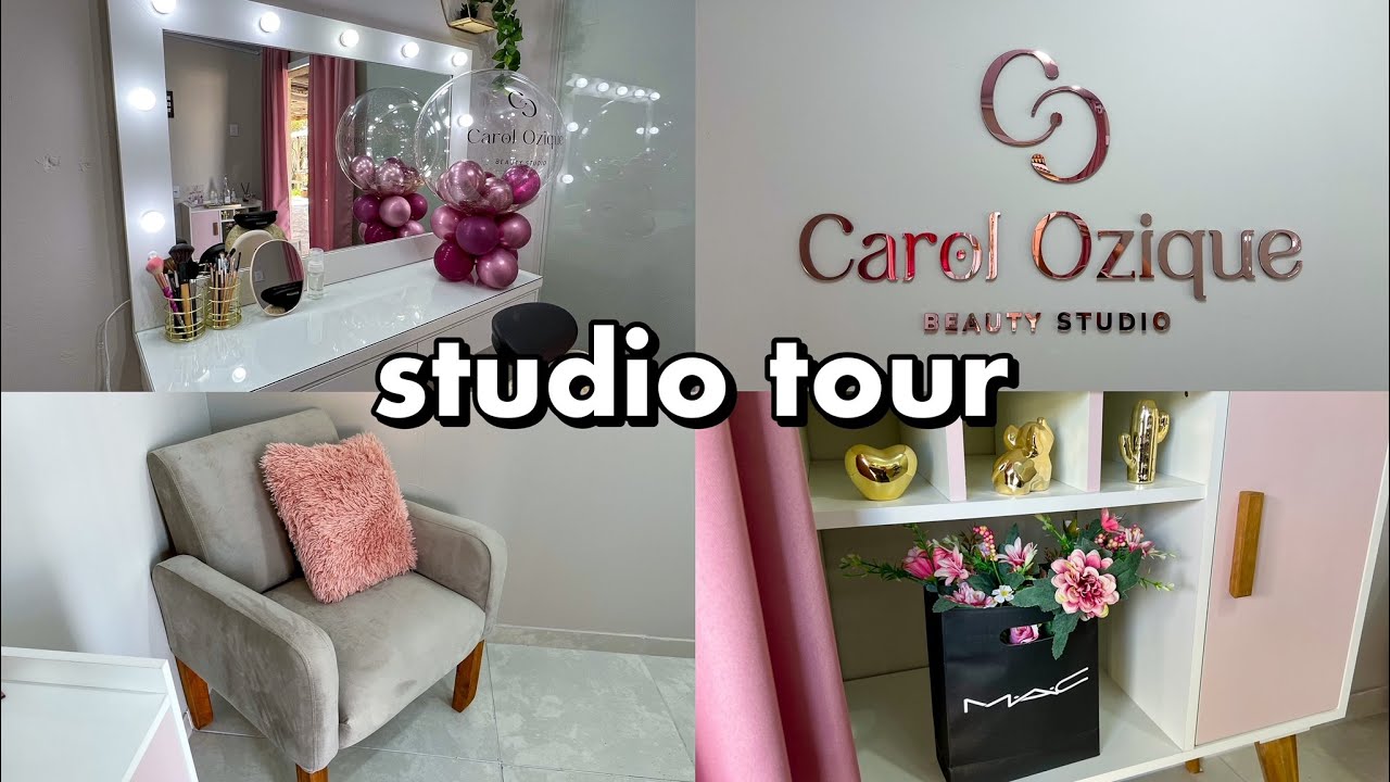 DIÁRIO DA REFORMA#02: TOUR PELO MEU STUDIO DE MAQUIAGEM FINALIZADO