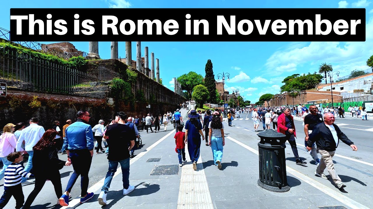 Rome Italy, Ancient Rome Walk Tour | November 2025