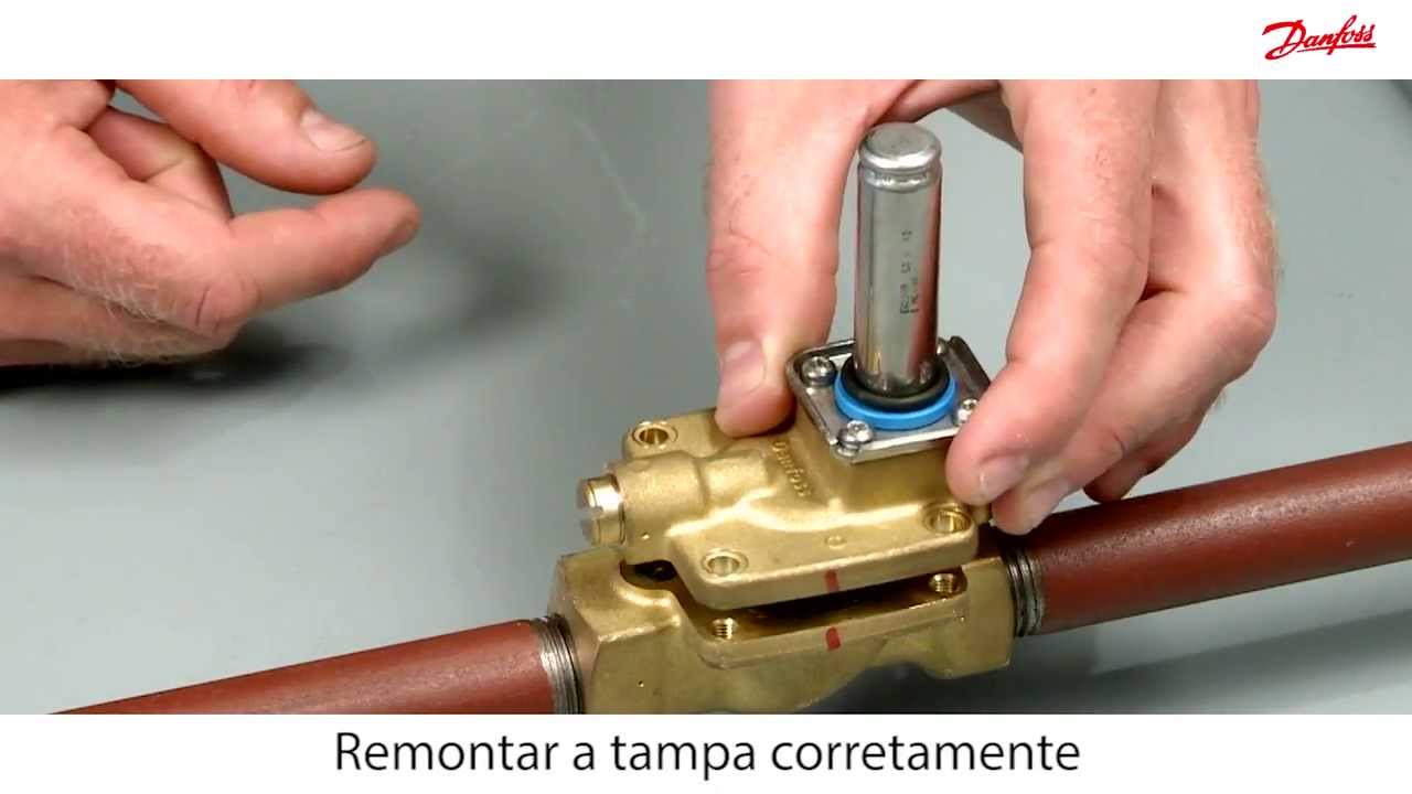 Como ajustar um kit de reparo para uma válvula solenoide EV220B NF