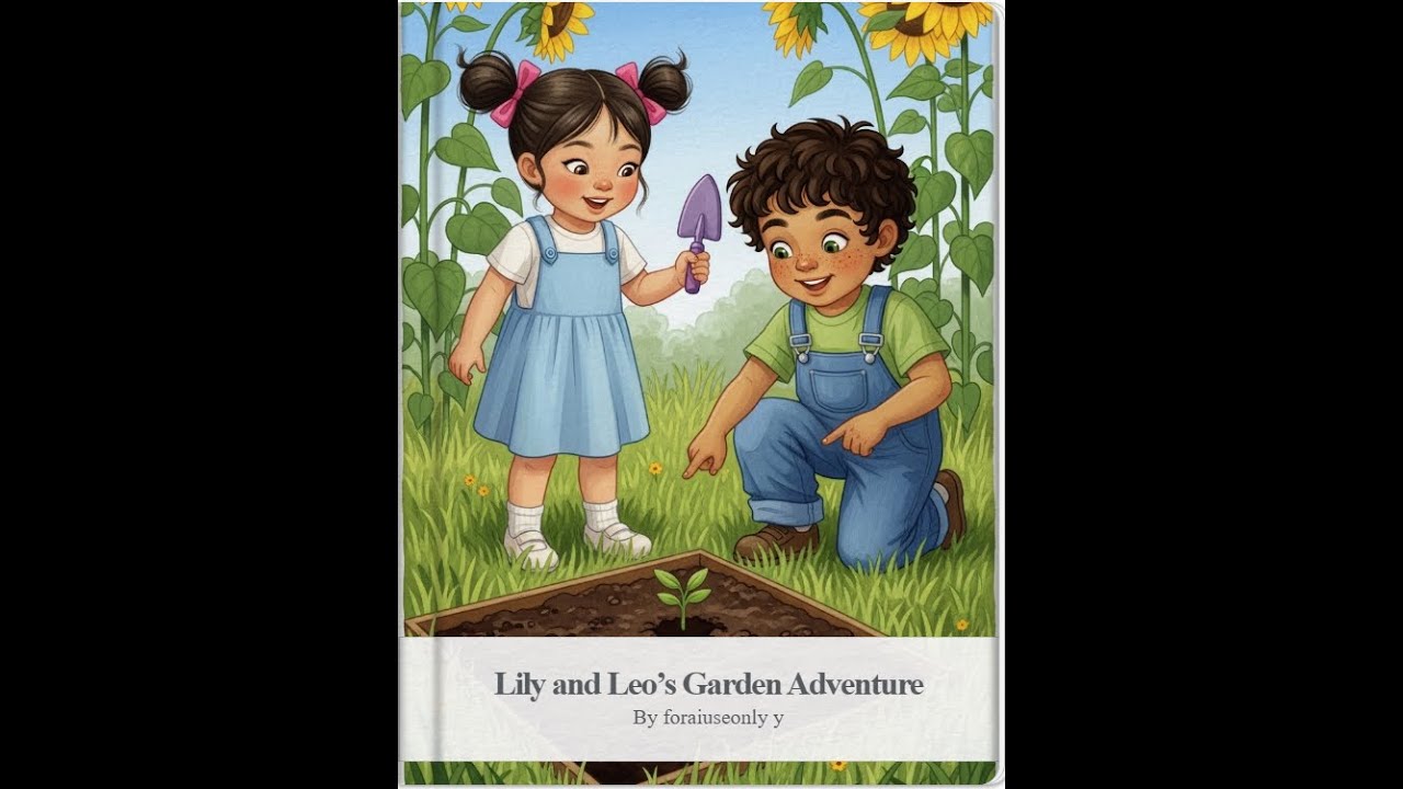Let’s Grow!” |#GardenAdventure#NatureForKids | Lily and Leo’s Garden Adventure | how plants kids
