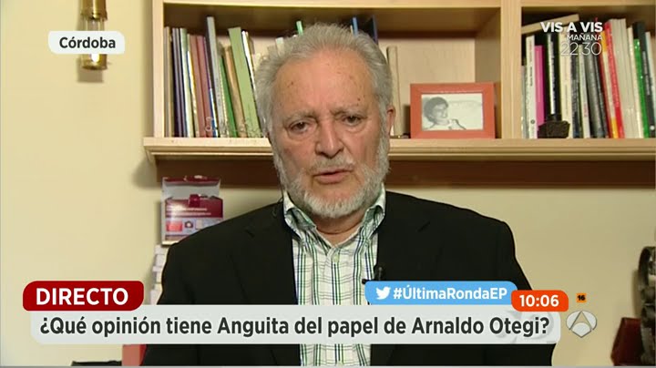 Anguita lanza un mensaje a Garzón e Iglesias: 