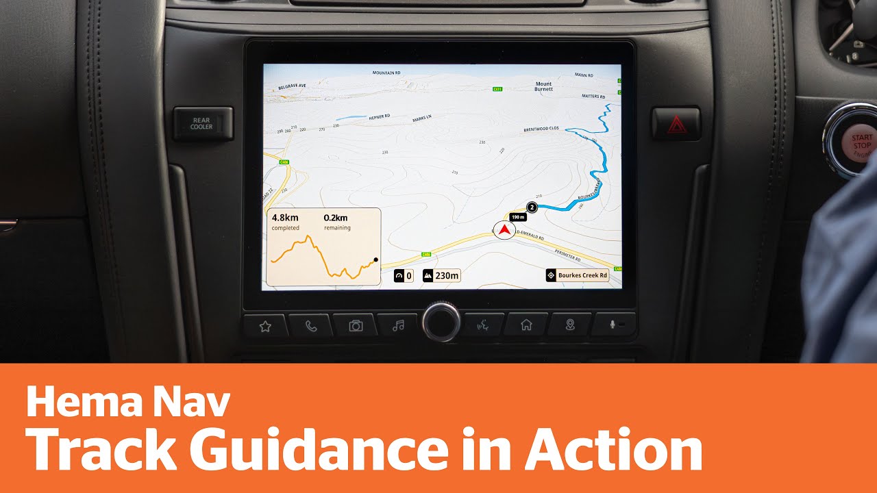 How Track Guidance Works | Hema Nav in the Y62 Patrol