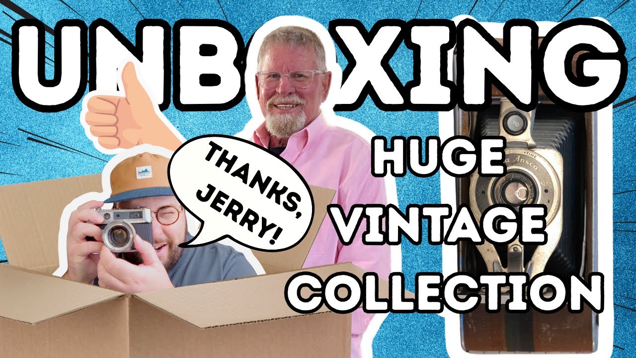100 Years of Cameras in One Box | Vintage Camera Unboxing