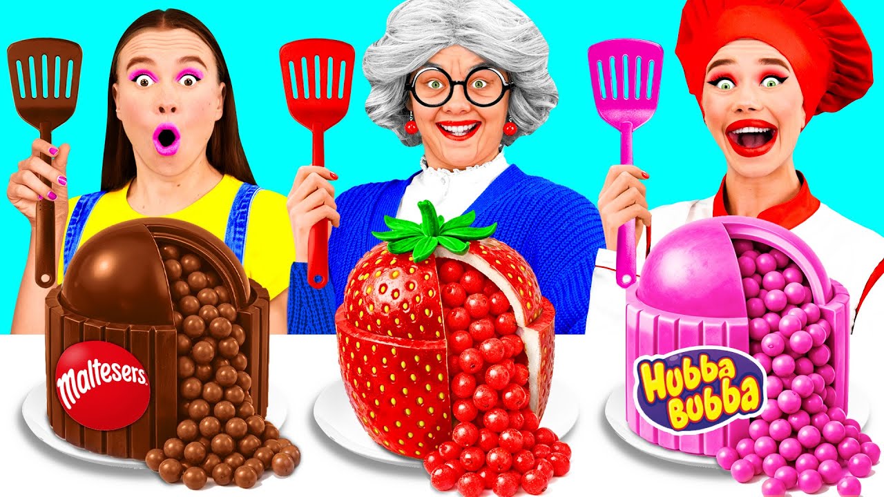 Me vs Grandma Cooking Challenge | Tasty Kitchen Recipes