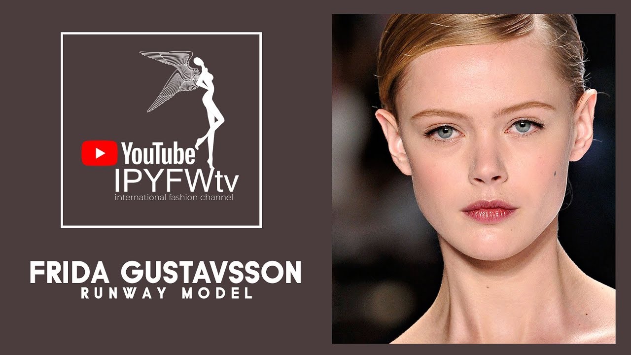 RUNWAY MODEL - FRIDA GUSTAVSSON