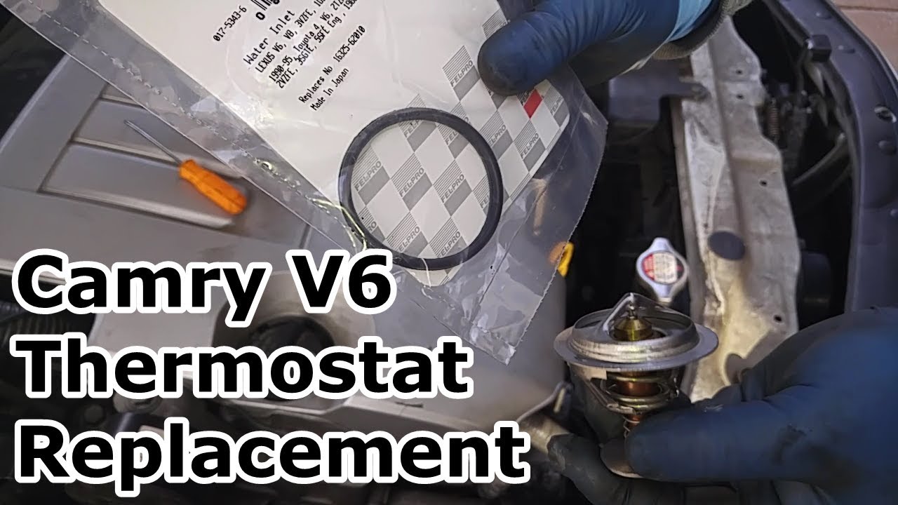 Замена термостата - Toyota Camry V6 (2GR-FE)