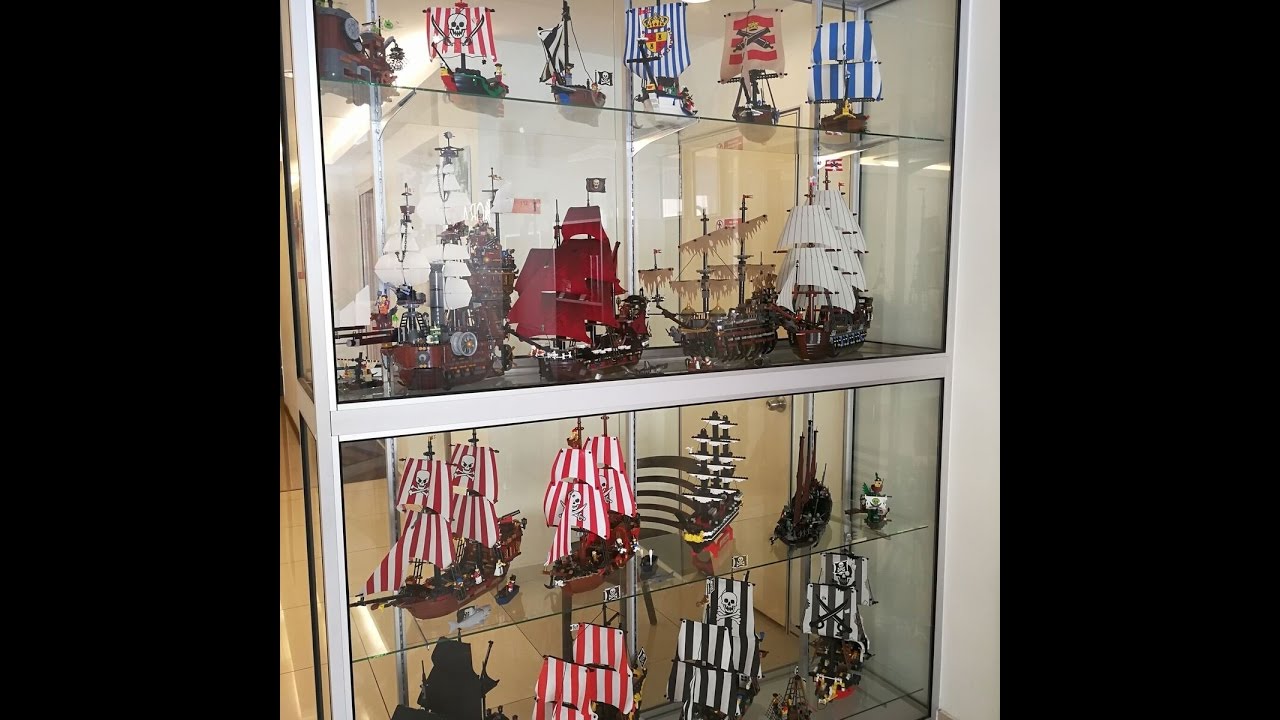 Complete Lego Pirates Ship Collection, every single one (Minifig scale). 1978 - 2017.