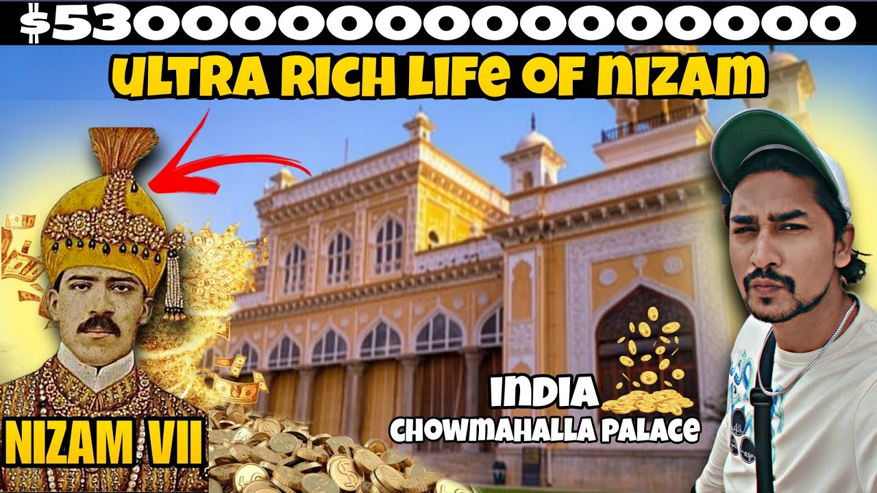 Ultra Rich Life of Nizam ! Chowmahalla Palace Hyderabad 