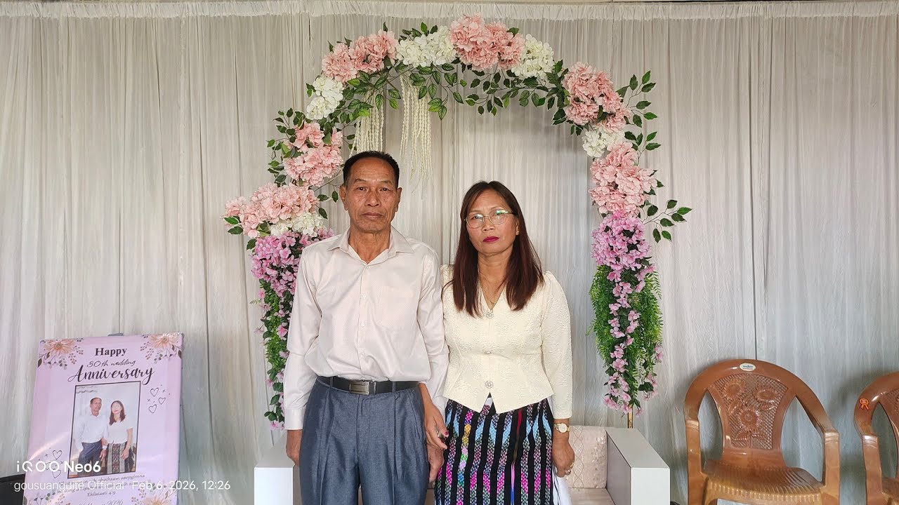30th Wedding Anniversary of | MR. T.CHINZATHANG & MRS.CHIINKHOZEN