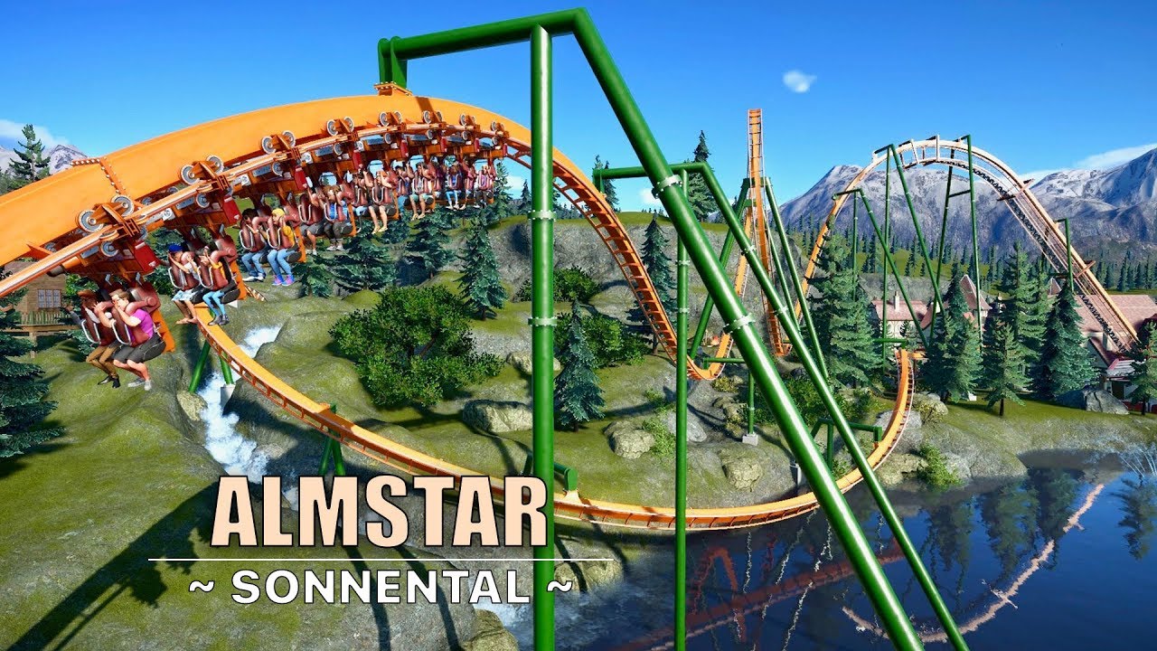 Planet Coaster: AlmStar [Inverted Coaster]