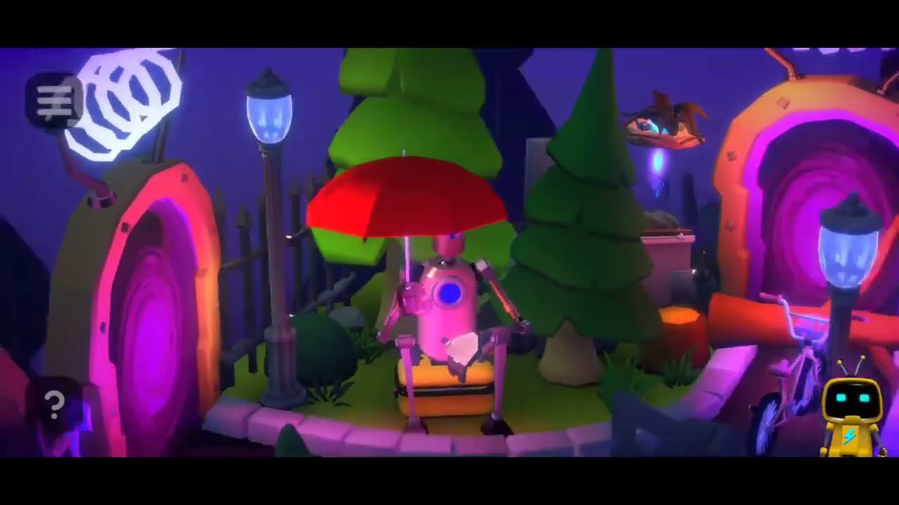Tiny Robots Portal Escape Level 14 NIGHTMARE STREET Walkthrough