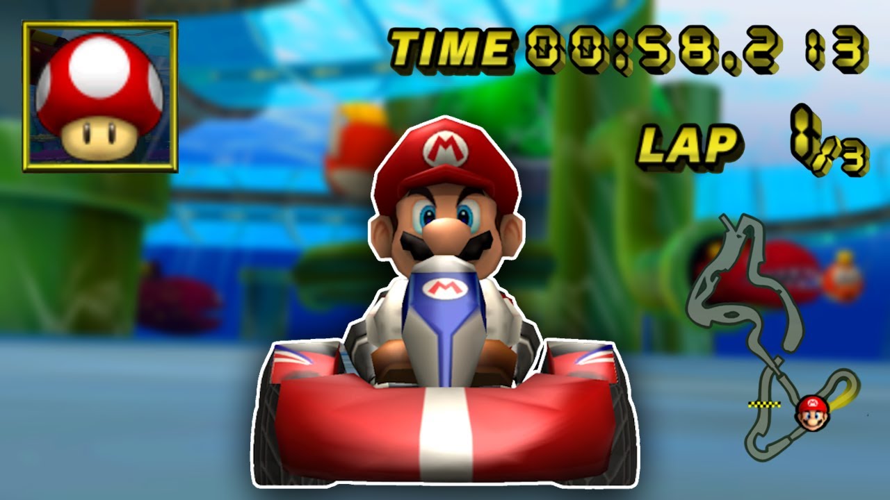 Я удалил Лакиту из Mario Kart Wii