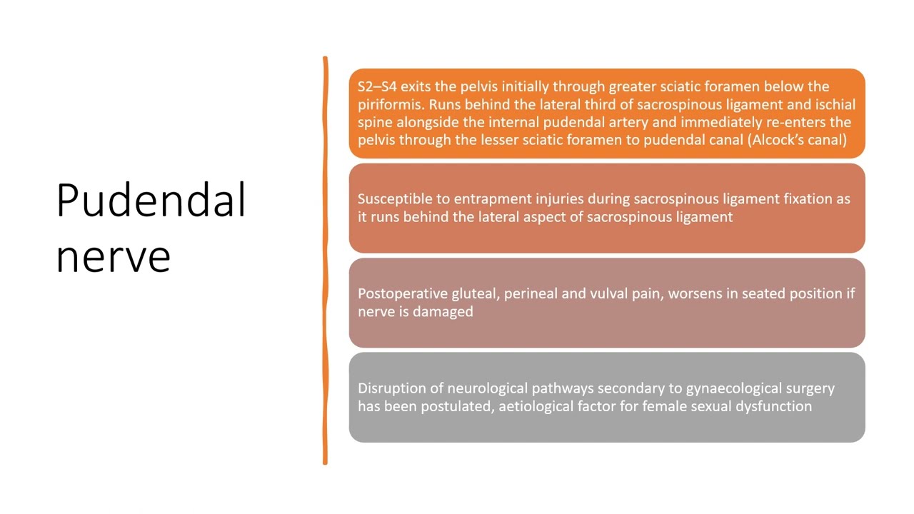 Nerve injury-TOG for MRCOG part 2 revision