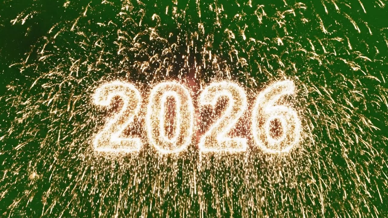 Fireworks 2026 Green Screen Celebration
